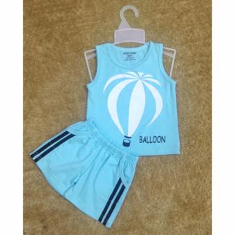 Bộ Quần áo Trẻ Em Balloon CityKids CK035 (Xanh Chuối) July 2018 - 3 Bộ quần áo trẻ em Balloon CityKids CK035 (Xanh chuối) - 3