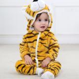 Bộ suit Chú Hổ Tiger tinh nghịch ngộ nghĩnh có nón và lót bông cho siêu quậy 9 - 12 tháng
