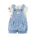 Bộ yếm bé gái cao cấp carter nhập mỹ ca121h221 size 5.7kg đến 11.1kg