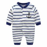 Bodysuit Bé Hải Quân Sọc Xanh cho bé cưng 0-3 tháng