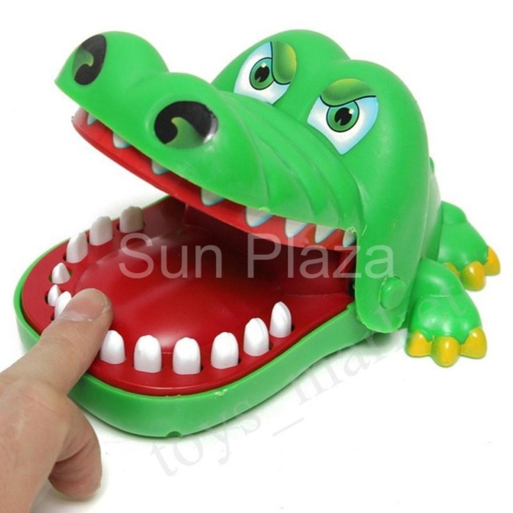 Cá sấu cắn tay - đồ chơi khám răng cá sấu - loại lớn sun plaza