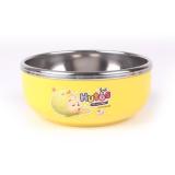 Chén tập ăn inox baby hàn quốc terra sk1 350ml vỏ ngoài bằng nhựa pp