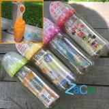 Combo 1 Bình sữa Pigeon nội địa Nhật 240ml, chống sặc, ợ giả, đầy hơi + bình thìa Fisher Price Free BPA