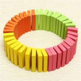 Combo 10 bộ đồ chơi Domino bằng gỗ 1200 quân nhiều màu