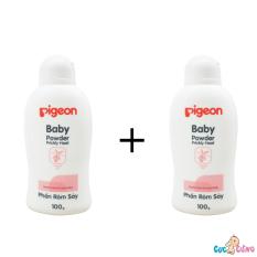 Combo 2 chai Phấn rôm Pigeon 100gr