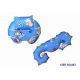 Combo 2 sp: gối chống trào ngược + gối ôm cá ngựa cho bé berry CB GAU03