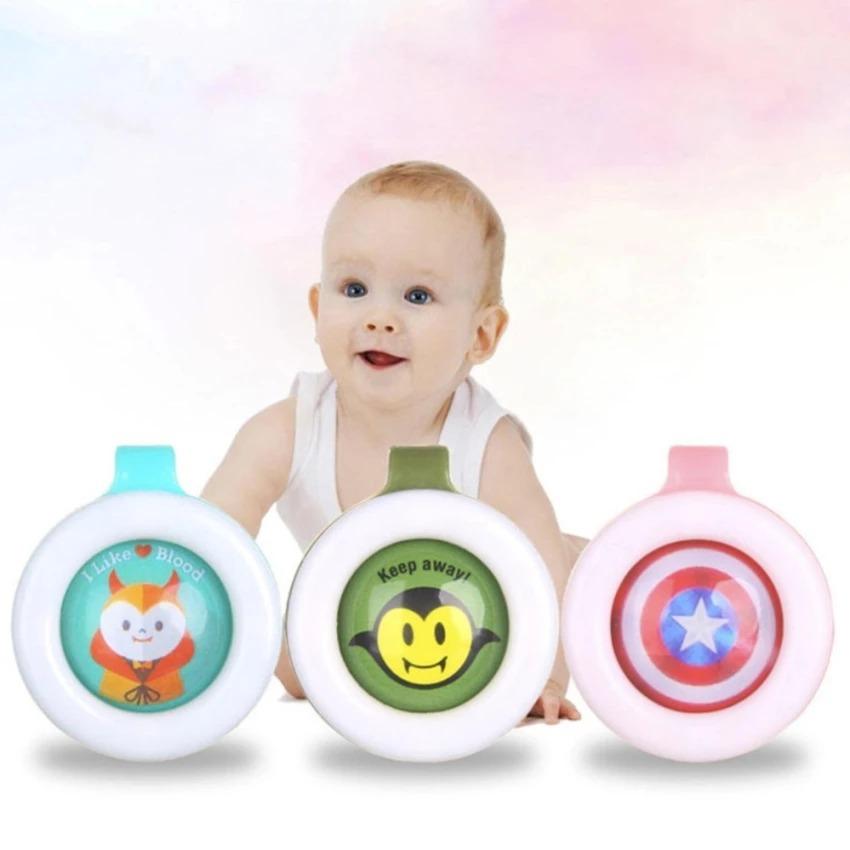 Combo 3 Kẹp Đuổi Muỗi Cho Bé bằng tinh dầu an toàn Bikit Hàn Quốc