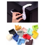Combo 3 khóa tủ an toàn + 8 bọc góc bàn cao su non