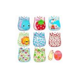COMBO 5 Yếm nilong chống thấm cho bé