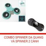 Combo Con quay dạ quang và con quay 2 cánh