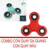 Combo Con quay dạ quang và con quay màu