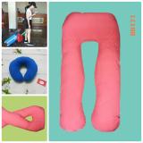 Combo gối bà bầu chữ u berry bb171u + gối cổ