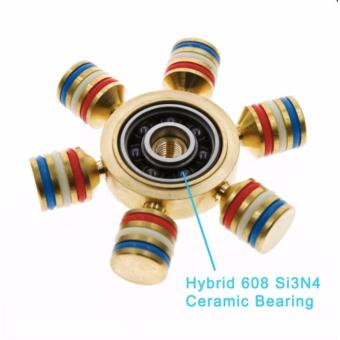 Con Quay Fidget Spinner 6 Cánh Bánh Lái Cực đẹp June 2018 - 4 Con quay Fidget Spinner 6 cánh bánh lái cực đẹp - 4