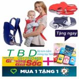 Đai địu em bé 4 tư thế+Tặng bộ kìm bấm móng tay hình thú