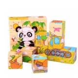 Đồ chơi giáo dục xếp hình bằng gỗ 6 mặt an toàn cho bé