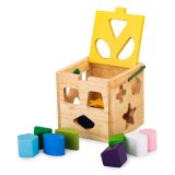 Đồ chơi gỗ giỏ thả 12 khối Winwintoys 62022