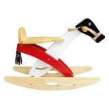 Đồ chơi gỗ ngựa xếp bập bênh