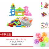 [HCM]Đồ chơi lắp ráp VN275 mảnh ghép + Tặng đồ chơi con quay có đèn Led