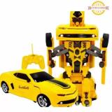 Đồ chơi ô tô biến hình thành Robot  (Vàng)