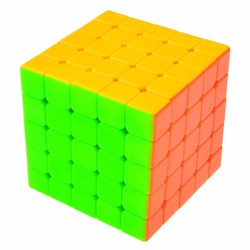 Rubik 5x5 trơn không viền cao cấp