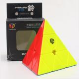 Rubik QIYI Magnetic Pyraminx Stickerless - Nam Châm Từ Tính