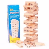 Đồ chơi rút gỗ mộc 54 thanh