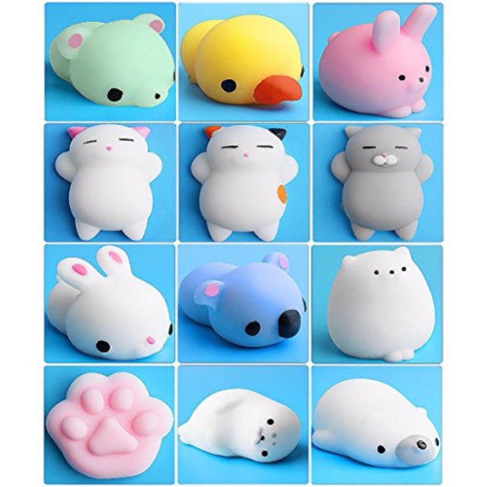 [HCM]Đồ Chơi Squishy Mochi  Hình Thú Cực Dễ Thương