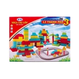 Đồ chơi xếp hình sáng tạo 26 cho bé Nhựa chợ lớn C357