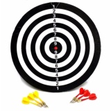 Dụng cụ xả Stress và Giải trí cực hay - BẢNG PHI TIÊU 2 MẶT 42CM + 6 MŨI TIÊU