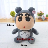 Gấu bông cậu bé Shin totoro hàng VNXK size 50cm