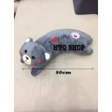 Gấu bông gối ôm Brown Line cao cấp cho bé size 50cm