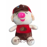 Gấu bông heo đội nón cao cấp cao 60cm
