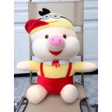 Gấu bông lợn nón siêu dễ thương cao 55cm