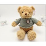Gấu bông Tedy măc áo chất liệu bông Hàn Quốc (VNXK size 40 cm)