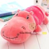 Thú nhồi bông Hà Mã mặc áo Size 1m (Hồng)