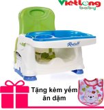 Ghế ăn bột cho bé royal care rc201 + tặng yếm ăn dặm