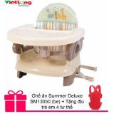 Ghế ăn summer deluxe sm13050 + tặng địu trẻ em 4 tư thế