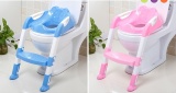 Ghế ngồi bồn cầu có thang tay vịn an toàn cho bé