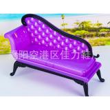 Ghế nhựa màu tím cho búp bê
