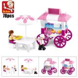 Girl - bộ lắp ráp quán ăn lưu động sluban