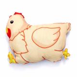 Gối lót đầu sơ sinh hình con gà 33x26cm