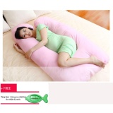 Gối ôm chữ U đa năng cho bà bầu + Tặng kèm 1 nhiệt kế đo nhiệt độ nước cho bé trị giá 50 ngàn đồng