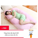Gối ôm chữ U đa năng cho bà bầu + Tặng kèm đai tập đi đỡ chân an
toàn cho bé trị giá 50 ngàn đồng