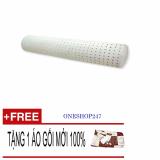 Gối Ôm Liên Á Em Bé Cao Su Non Mềm Mịn(Kem) LA52BT ONESHOP247