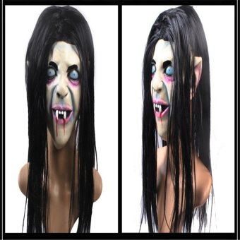 Halloween Party Props Horror Ghost Sadako Grudge Latex Mask July 2018 - 5 Halloween Party Props Horror Ghost Sadako Grudge Latex Mask - 5