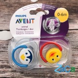 Hộp 2 ty giả philip Avent 0-6th