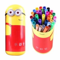 Giá Hộp bút lông Minion đáng yêu cho bé (kèm 24 bút lông tô màu)  