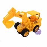 Hộp đồ chơi xe cào đất chạy pin đèn trái châu có nhạc - ĐỒ CHƠI CHỢ LỚN