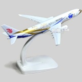 Máy bay dân dụng mô hình sắt 16cm - air china hoa văn mỹ thuật