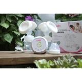 Máy hút sữa điện đôi kèm matxa 12 cấp độ Rozabi